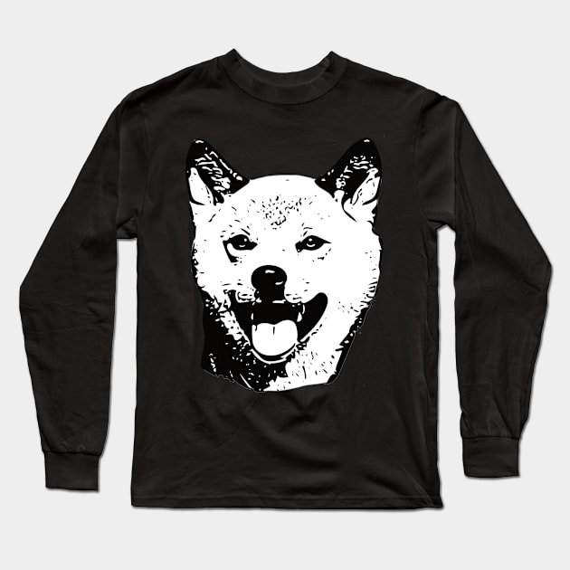 Shiba Inu - Shiba Christmas Gifts Long Sleeve T-Shirt by DoggyStyles